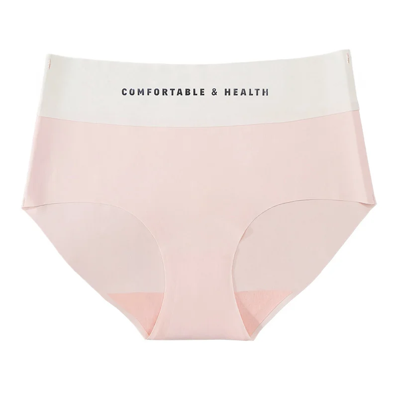 5 шт. FallSweet женские трусики из ледяного шелка с высокой посадкой, ультратонкие невидимые трусы, бесшовные трусы, мягкое дышащее женское белье
