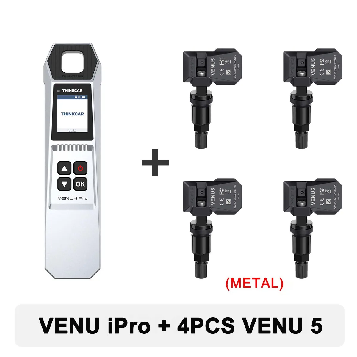 THINKCAR VENU iPRO Car Tire Pressure Diagnostics Tools TPMS Sensor Activate Learning Programming Work via THINKDIAG+ APP THINKSCAN THINKTOOL series