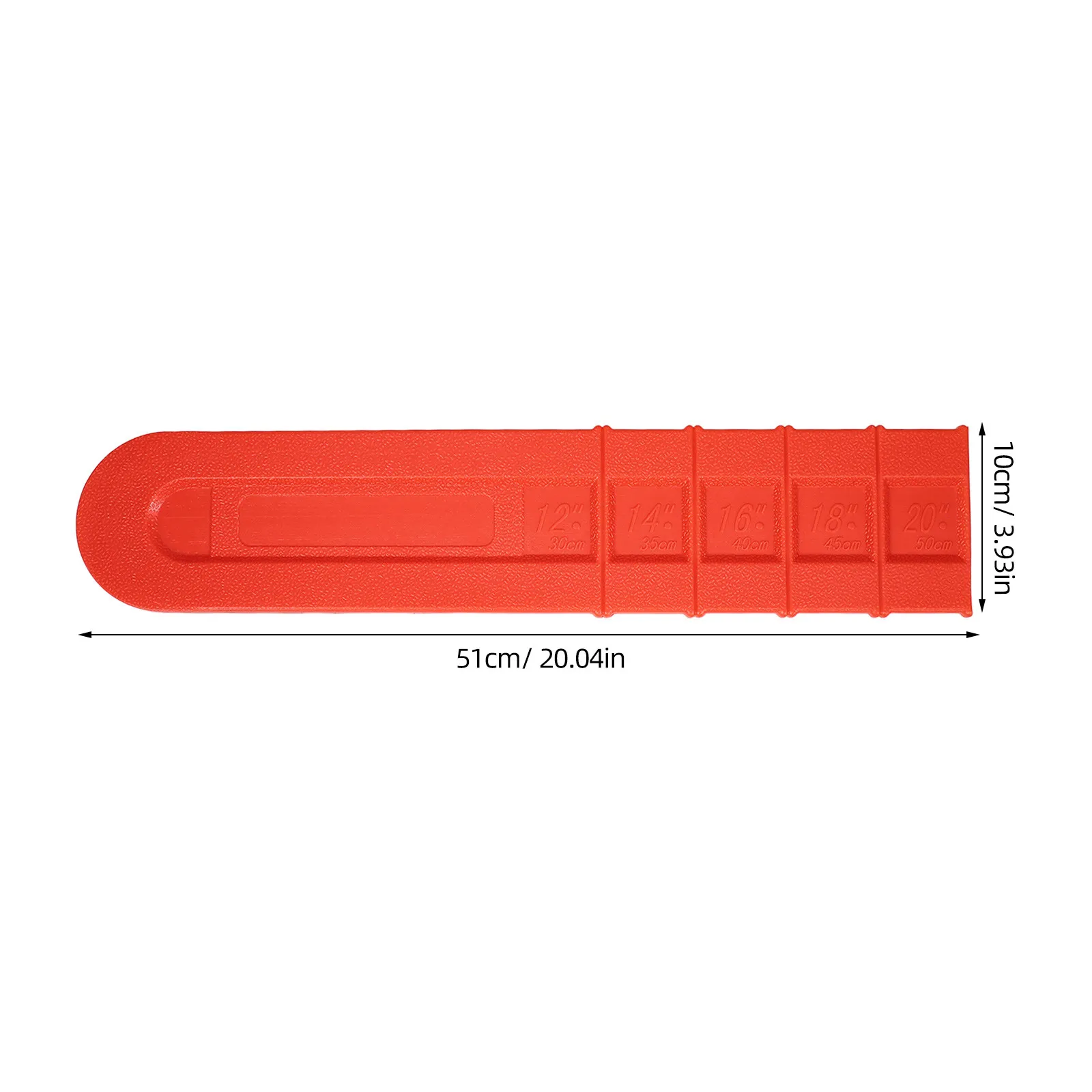 3Pcs Chainsaw Guide Bar Protective Cover Plastic Scabbard Guard Universal Chainsaw Chain Guard Bar Scabbard Replacement Garden