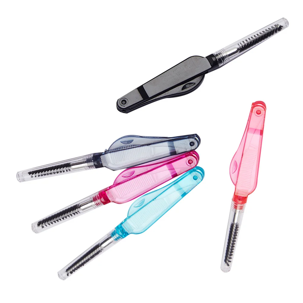 10 Stück Augenbrauen-Pflegepinsel, Bürsten für Augenbrauen, Werkzeuge, Make-up-Zubehör, Frauen, Wimpern, wiederverwendbarer Kamm