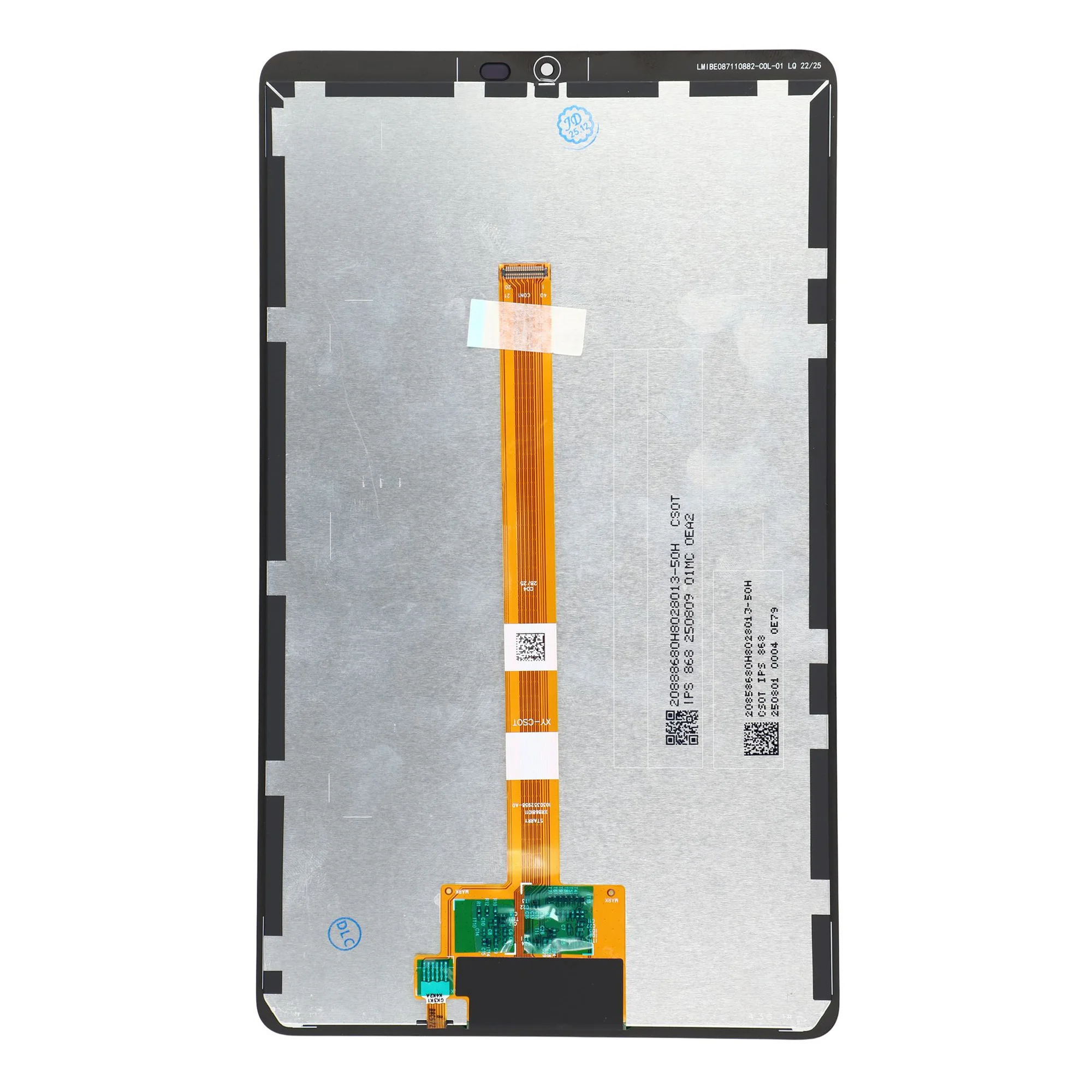 For Samsung Galaxy Tab A11 8.7" X133 (WiFi) X135 (LTE) Grade C LCD Screen and Digitizer Assembly Part (Without Logo) - Whit