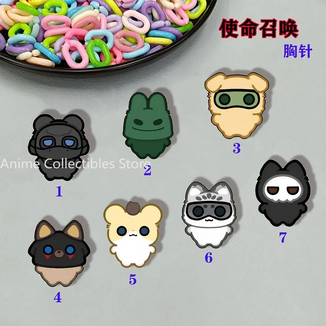 

Аниме Call of Duty Krueger Konig, значок для косплея, брошь, булавка, кулон, декор для одежды, персонализированная нагрудная бирка, подарок