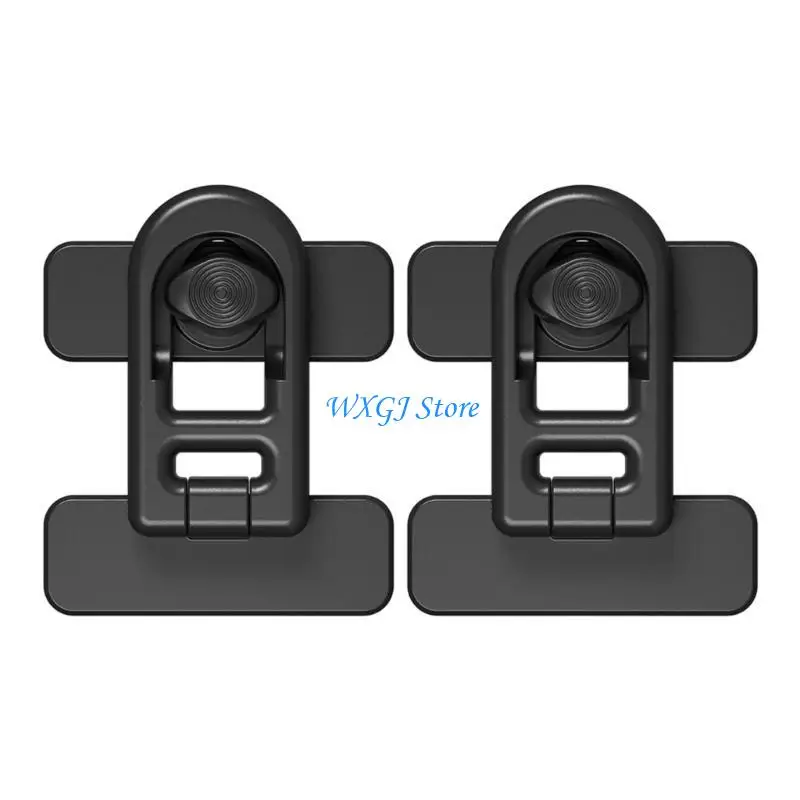37JE ABS Campers Refrigerator Door Lock Secure Latches for Travel Camping Impact Resistant Universal Easy Installation