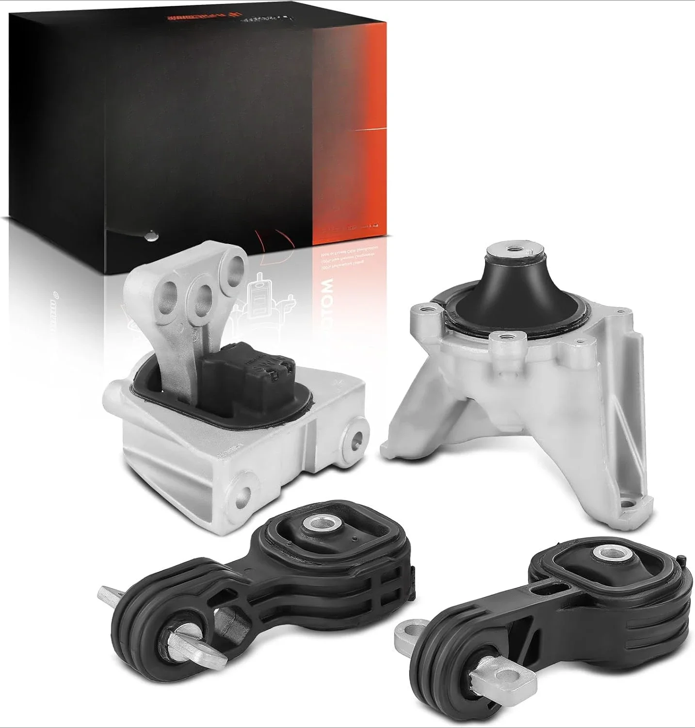 

4PCS Engine Motor Mount Transmission Mount Torque Strut Mount Set Compatible With Honda CR-V CRV 2007- 2011 L4 2.4L..