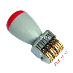 Portable Copper Date Stamp 8-digit Adjustable Date For Supermarket Store School Bank Office Manufacture Metal Roller Stamps