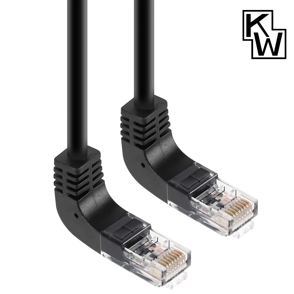 Gangwon KW510UN CAT.5E UTP Lan Cable 10m (Top bent)