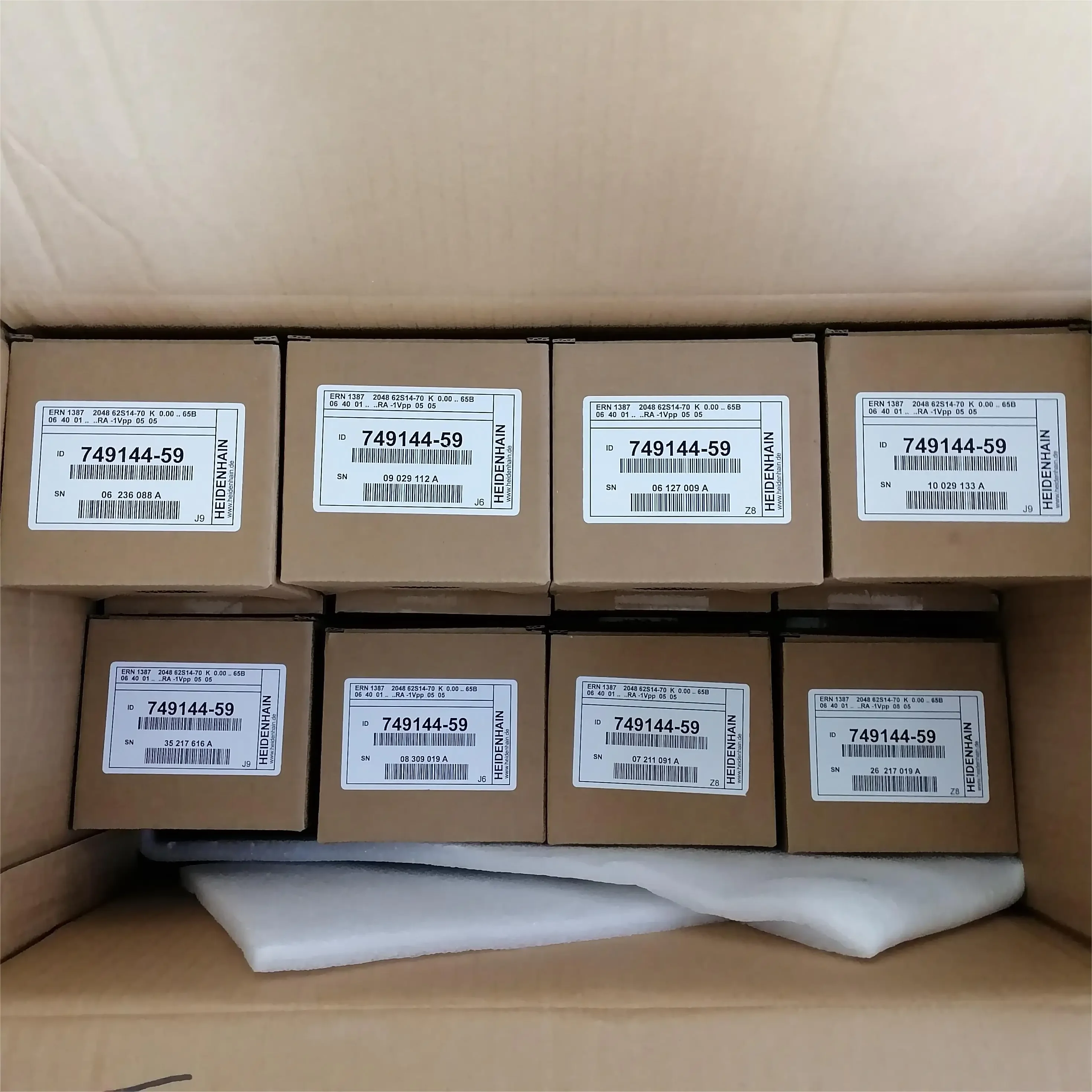 Neuer und originaler CNC HEIDENHAIN PLC Encoder ERN 1387 2048 ID 749144 -59