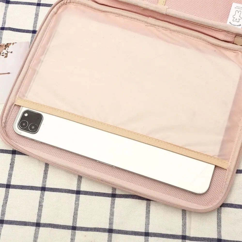 

11 Inch Hard Shell Bag Cartoon Animal Bear Universal Design Tablet Bag Storage Bag PC Case Portable Storage Bag