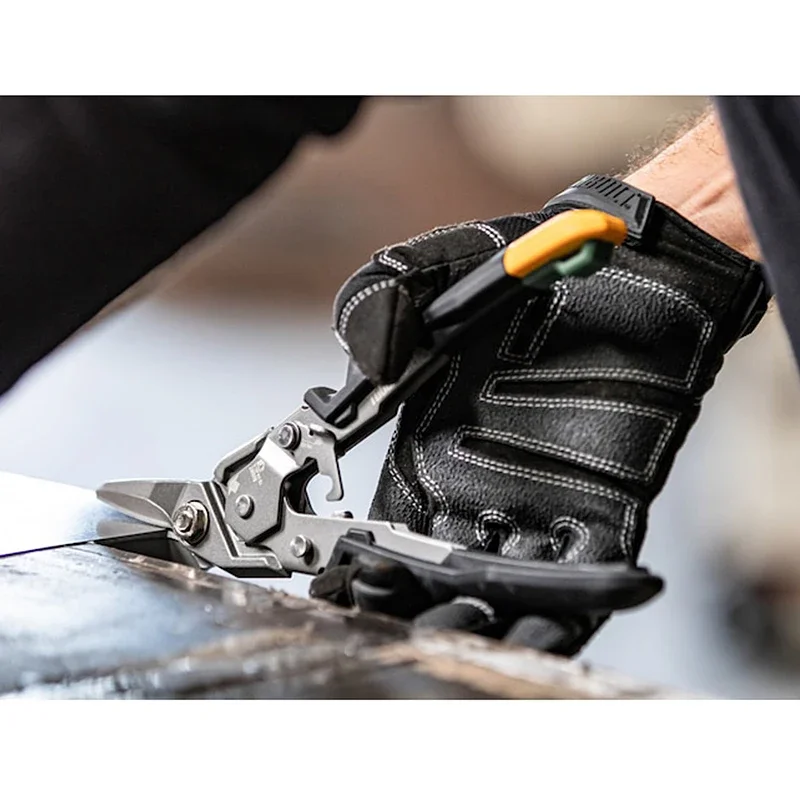 Imagem -02 - Toughbuilt Tb-h460-sl Sol Tb-h4-60-r l Corte Aviation Snips Direita Esquerda Reta Longa Reta Offconjunto Ferramentas Manuais Longas