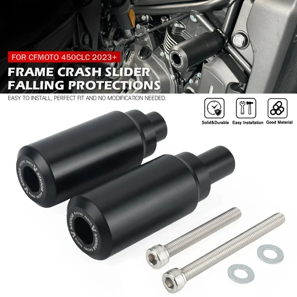 

Motorcycle Frame Slider For CFMOTO 450CLC 450CL-C CLC450 CF MOTO 450 CLC CL-C 2023-2025 Crash Slider Swingarm Spool Stand Screw