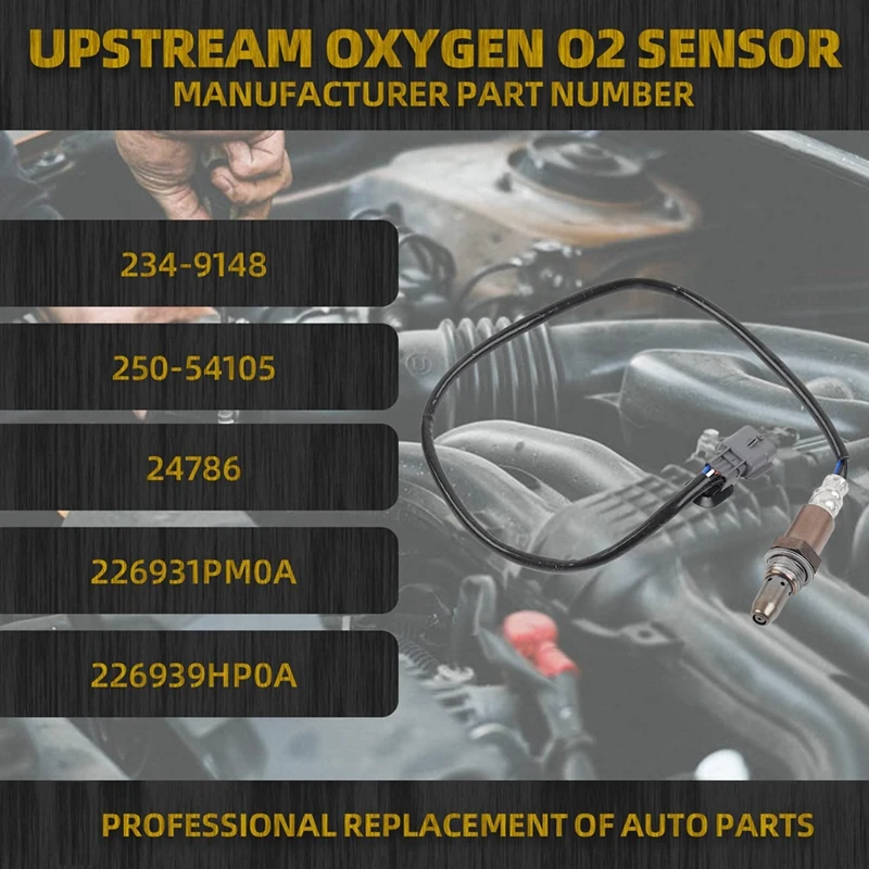 234-9148 O2 Oxygen Sensor Upstream For Nissan Altima Pathfinder Armada Frontier Maxima Murano Rogue 250-54105