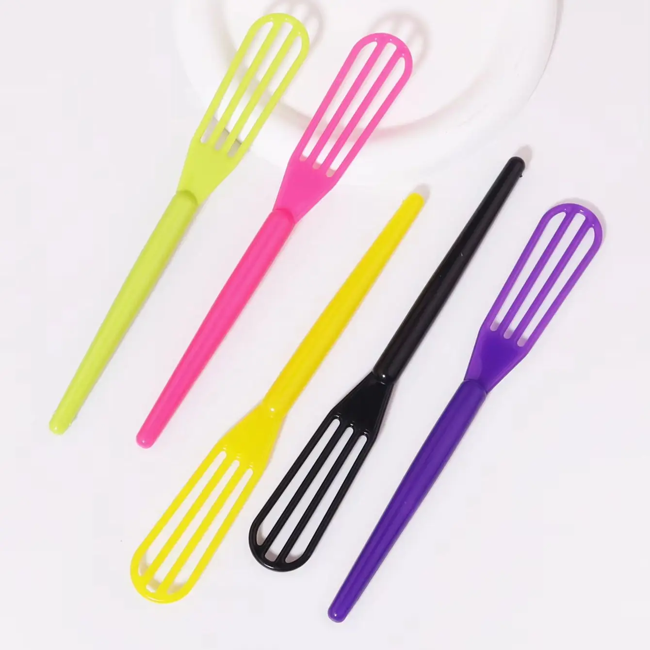 Professional hair dye tool set, durable plastic hair dye mixer, suitable for home hair dyeing, special for real hair wigs