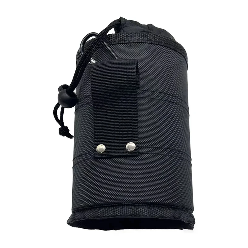 Cylinder Nail Screw Storage Tool Waist Bag, Iron Nails, Screw Barrel, Multifunctional Straight Tube,Spare Parts Storage Bag