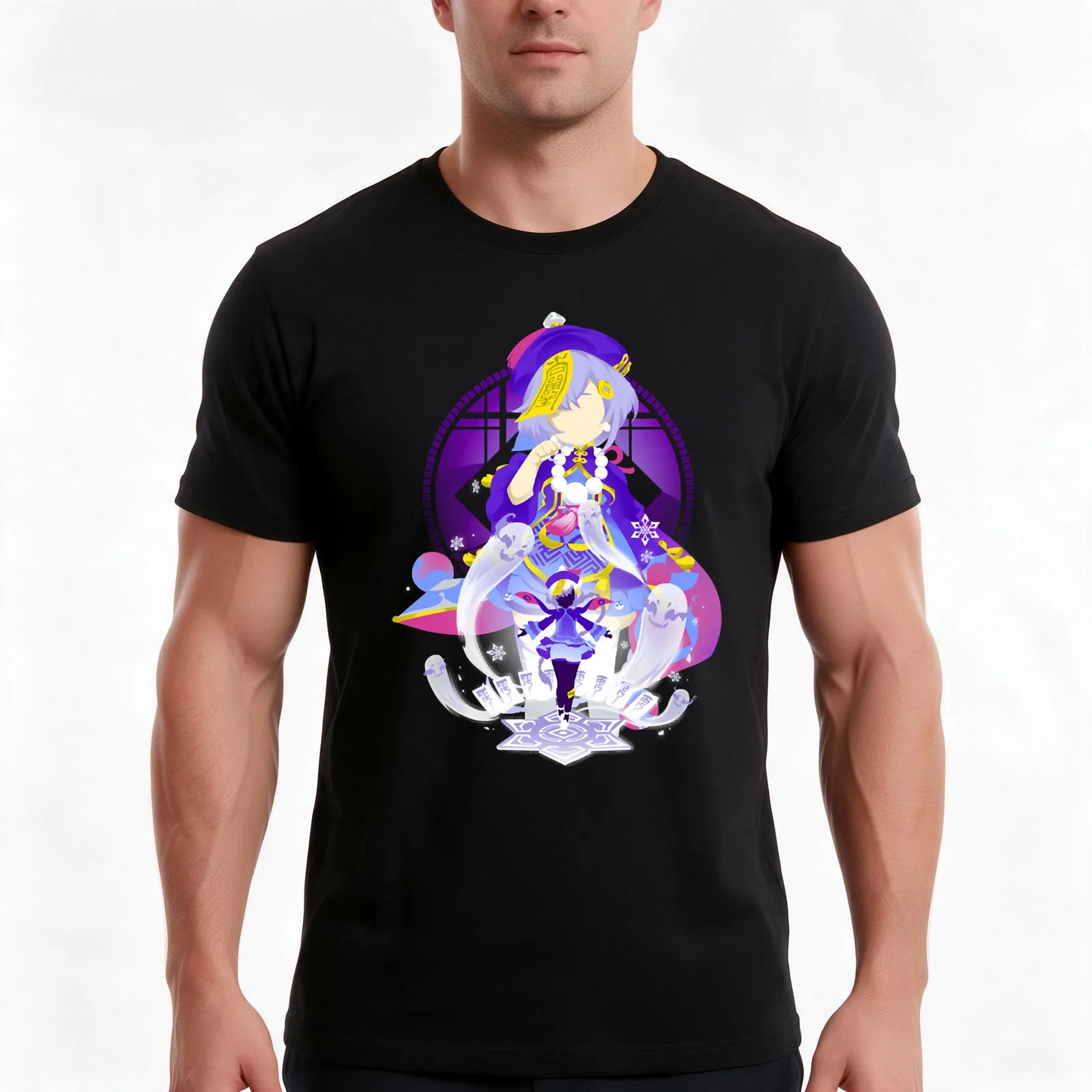 Icy Resurrection Qiqi - Tshirt T-Shirt Summer Casual Cotton Tee, Unisex Men Women