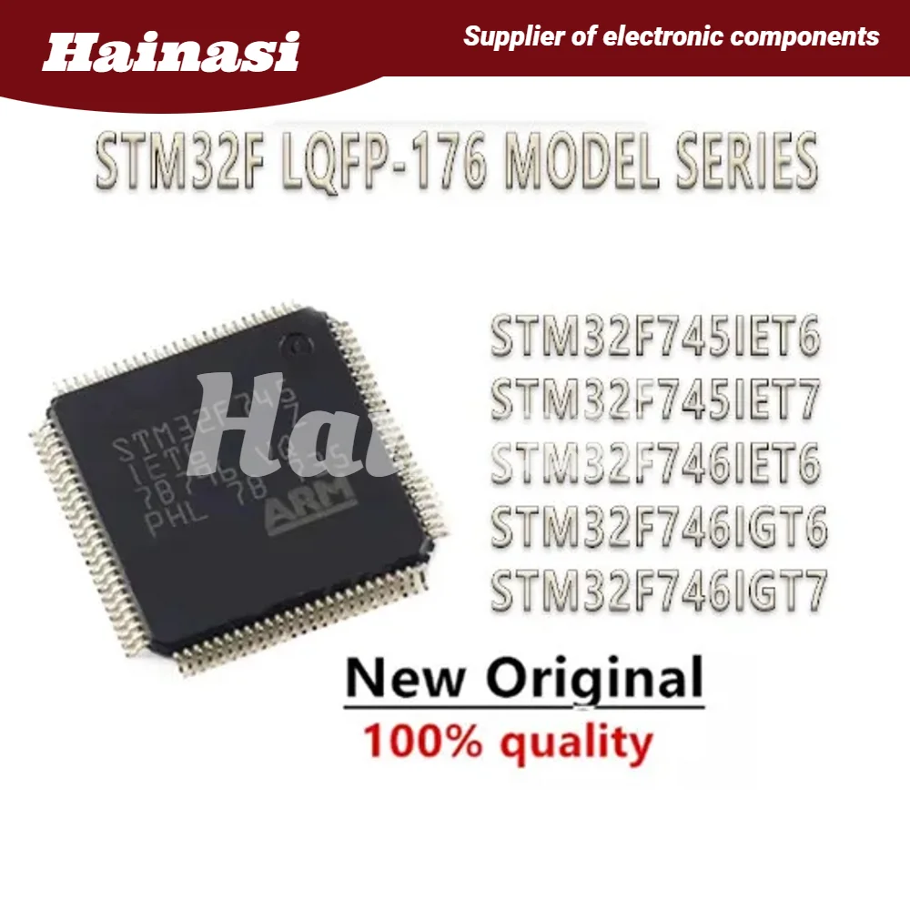 

100%quality STM32F745IET6 Integrated circuit 745IET7processor 746IGT7 Microcontroller 746IET6 ST package LQFP-176 746IGT6