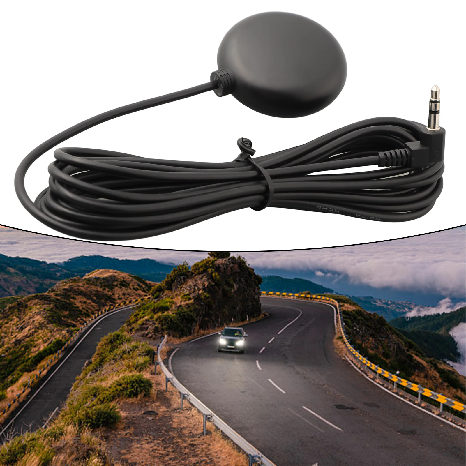 1PCS GPS Receiver Driving Recorder Small CAR DVR GPS Receiver Antenna Module 3meter Cable External GPS Antenna Accessories