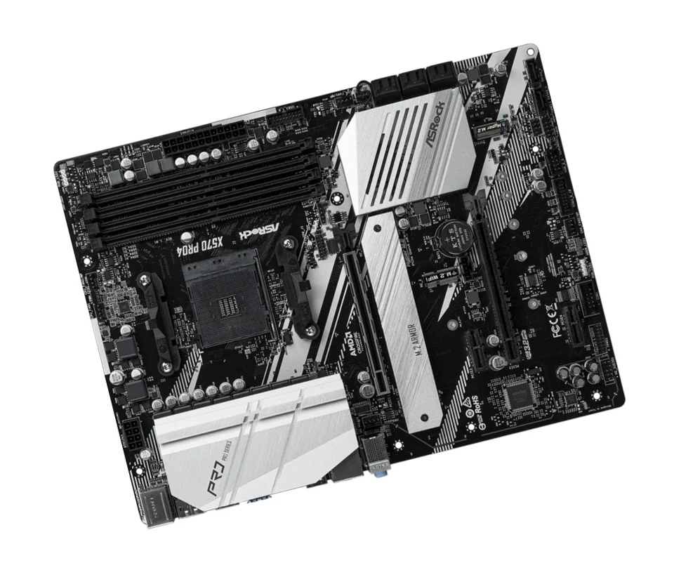 ASROCK X570 Pro4 AMD X570マザーボード AM4 CPU対応 Ryzen 9 5950X