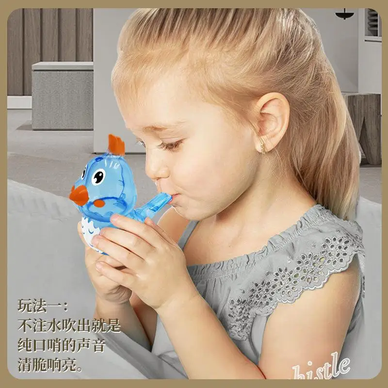 발음 개선을 위한 부드러운 음성 물 뮤지컬 휘파람, 1/3PCS로 사용 가능