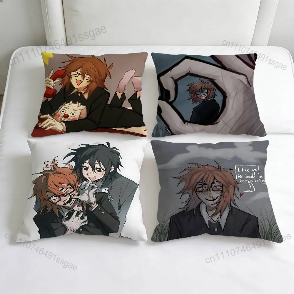 

Randal Ivory Satoru R-Ranfren Fashion Square Pillow Case Durable Throw Pillow Cover for Sofa Couch Chair