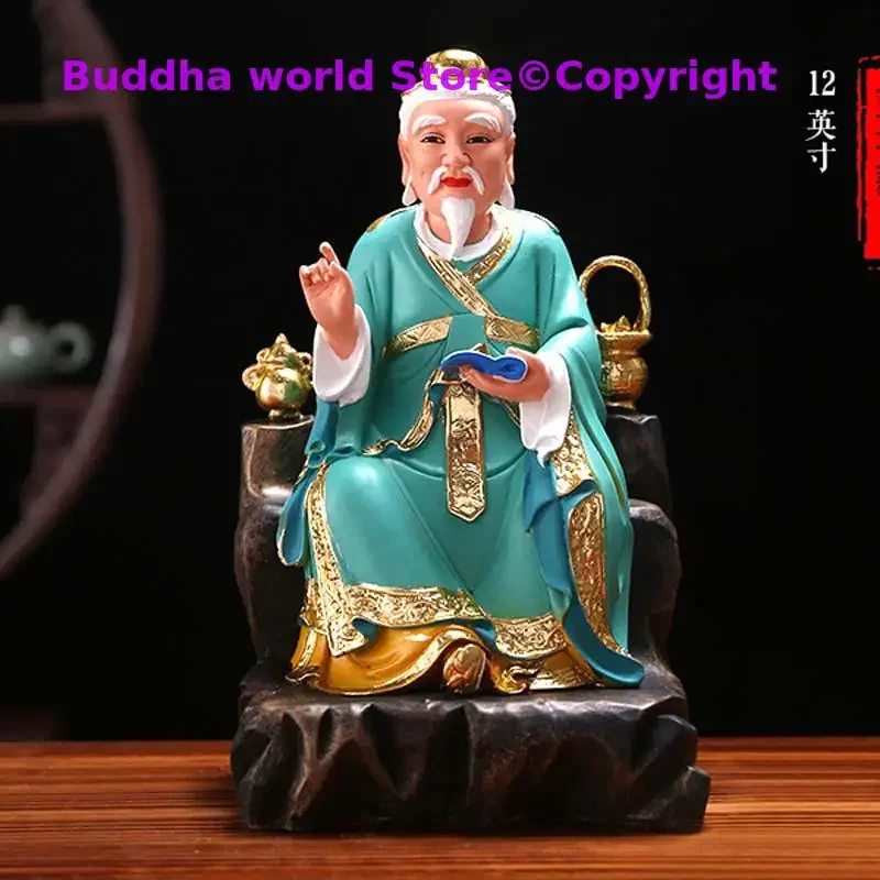 

GOOD Asia chinese medicine Science Ancestor Medicine enshrine God statue bless safety health good luck statue