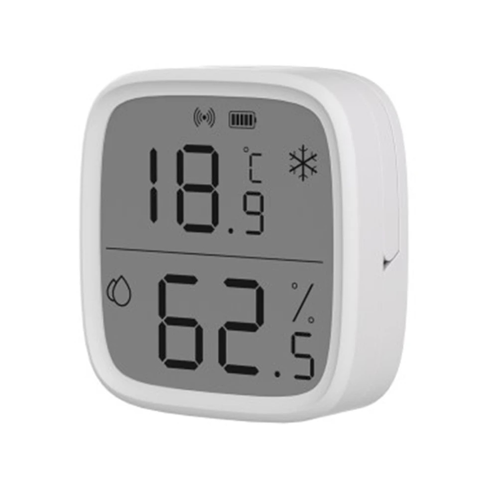Image of SONOFF SNZB-02D Zigbee LCD Smart Temperatur- und Feuchtigkeitssensor Fernüberwachung in Echtzeit Smart Home Zigbee Temperatursensor