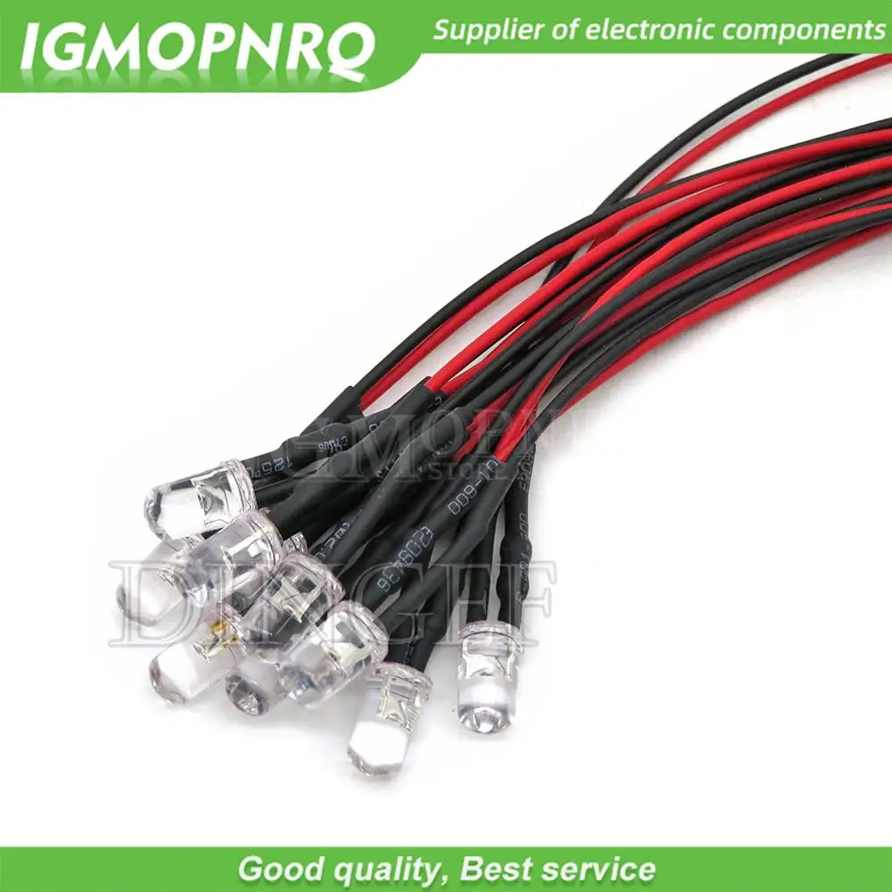 10PCS Pre Wired 5Mm…