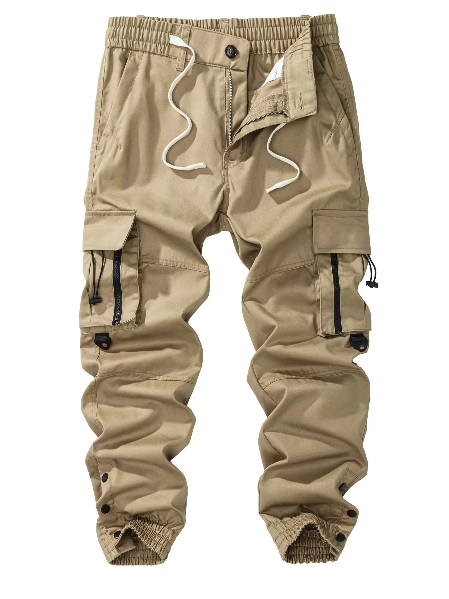

Men's leisure trousers, work pants, multi-pocket pants, camping hiking pants, durable, large pocket capacity