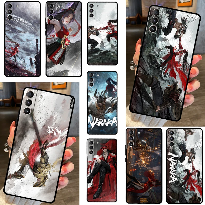 Game Naraka Bladepoint Case For Samsung Galaxy S20 FE S21 S22 S23 Ultra S8 S9 S10 Note 10 Plus 20 Ultra Cover