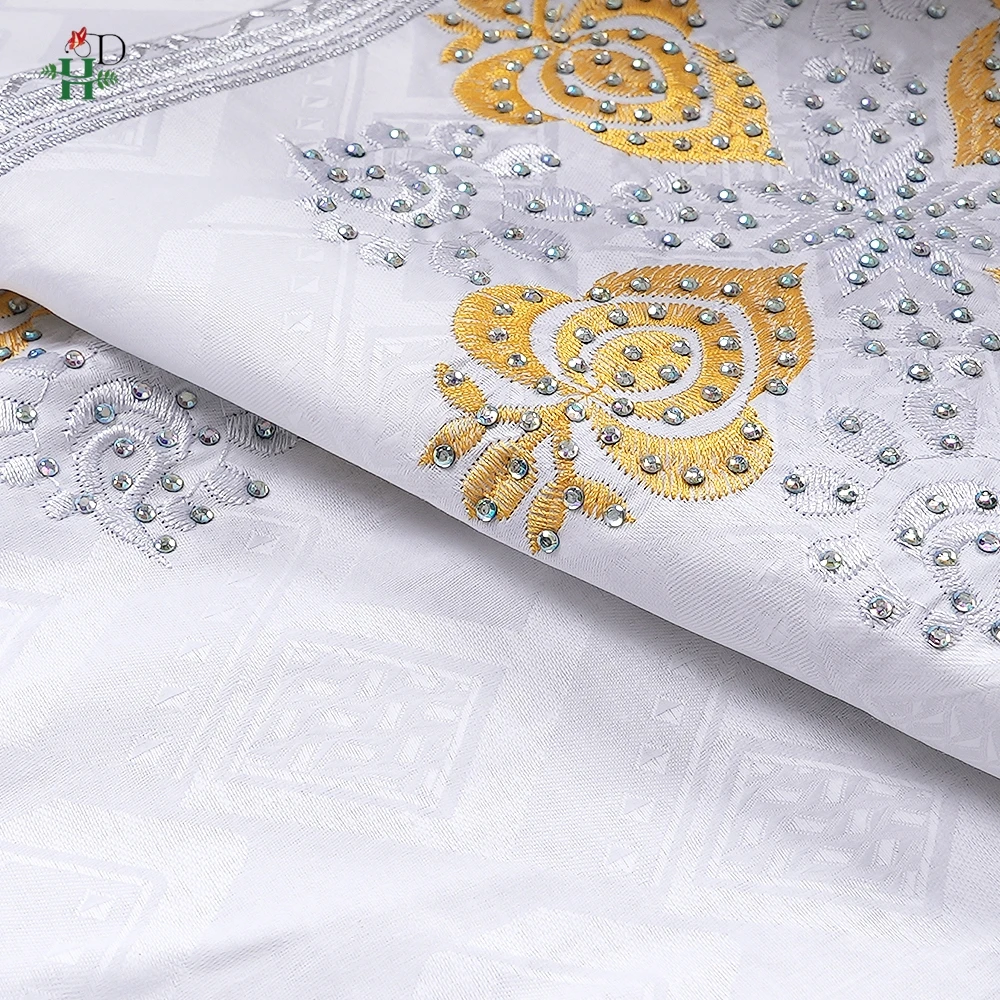 H&D African Dresses For Woman Plus Size Kaftan Dress Embroidery Bazin Riche Wedding Party Djellaba Church Gown Turkey Dress 2026