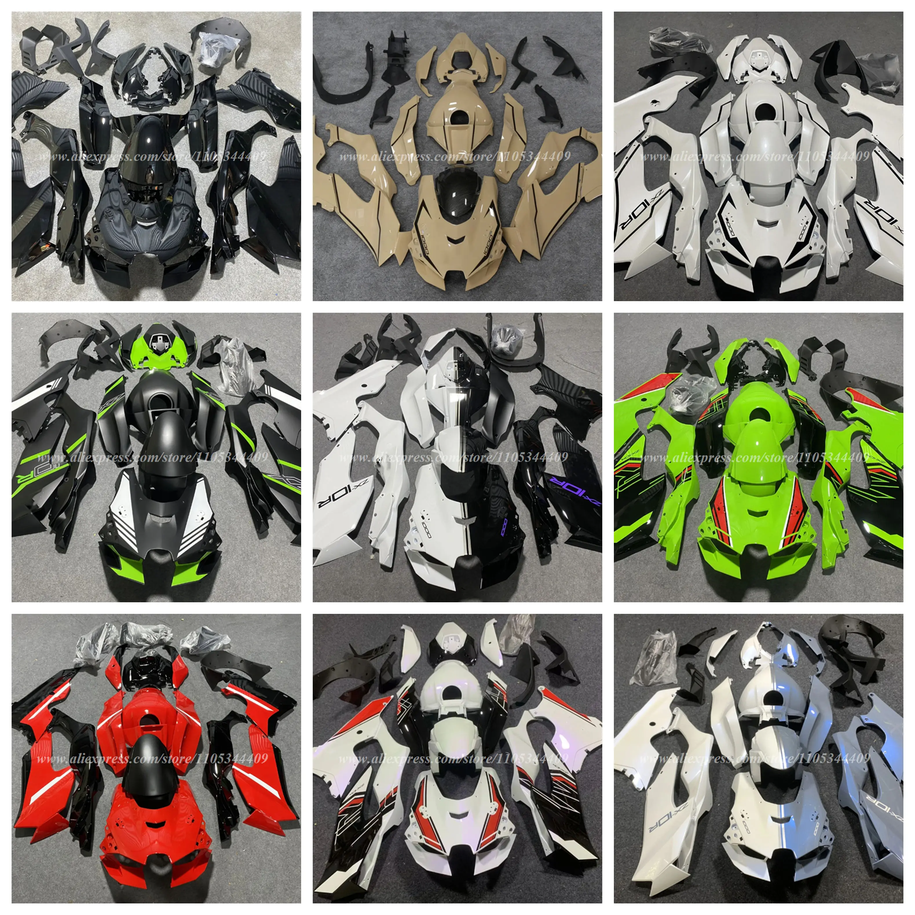 Suitable for Kawasaki ZX-10R 2021 22 23 24 2025 motorcycle casing accessories multi-color optional can be customized