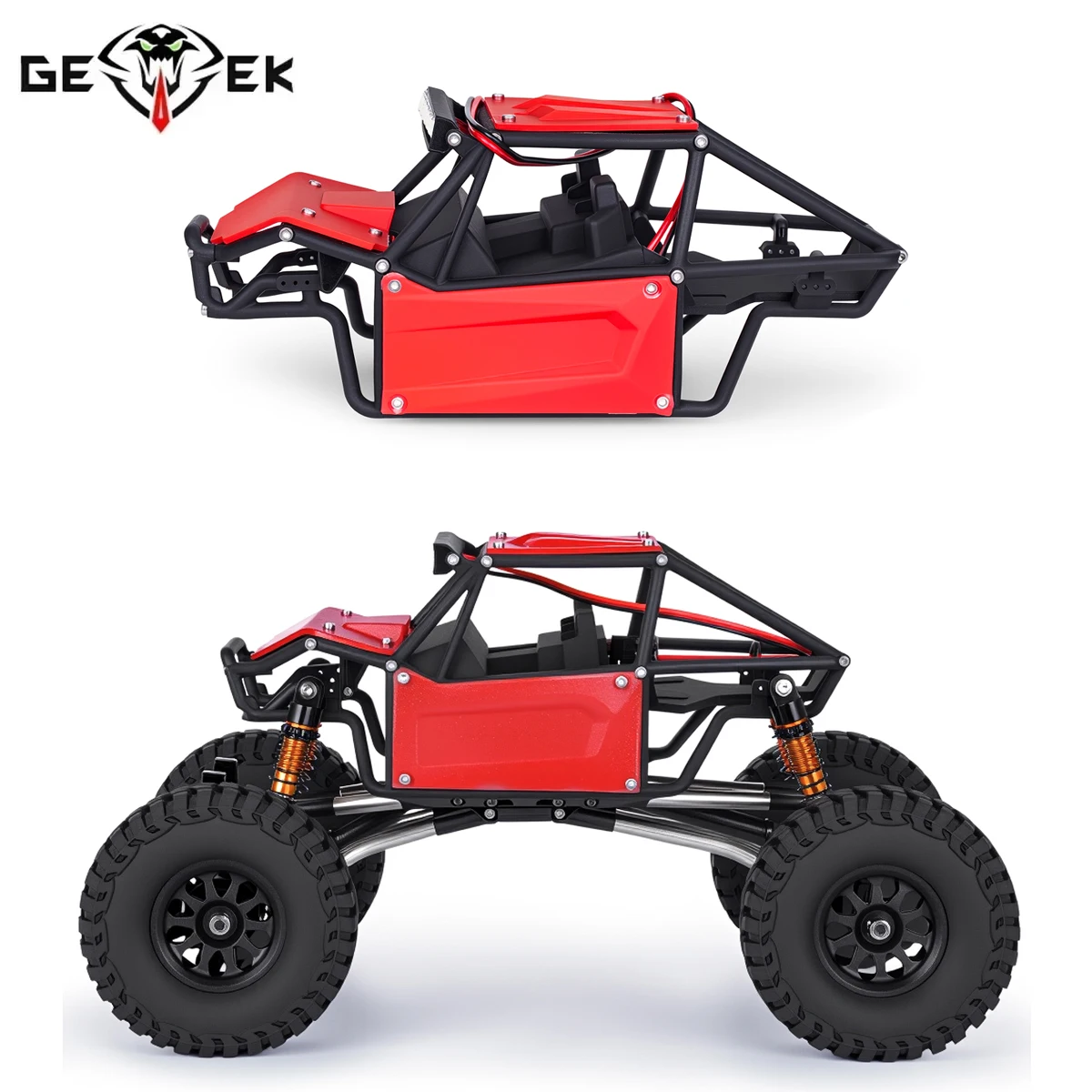 1/24 RC Crawler Nylon RC Roll Cage Body Shell for Axial SCX24 C10 JEEP JLU Bronco Robust Construction Chassis Kit Upgrade