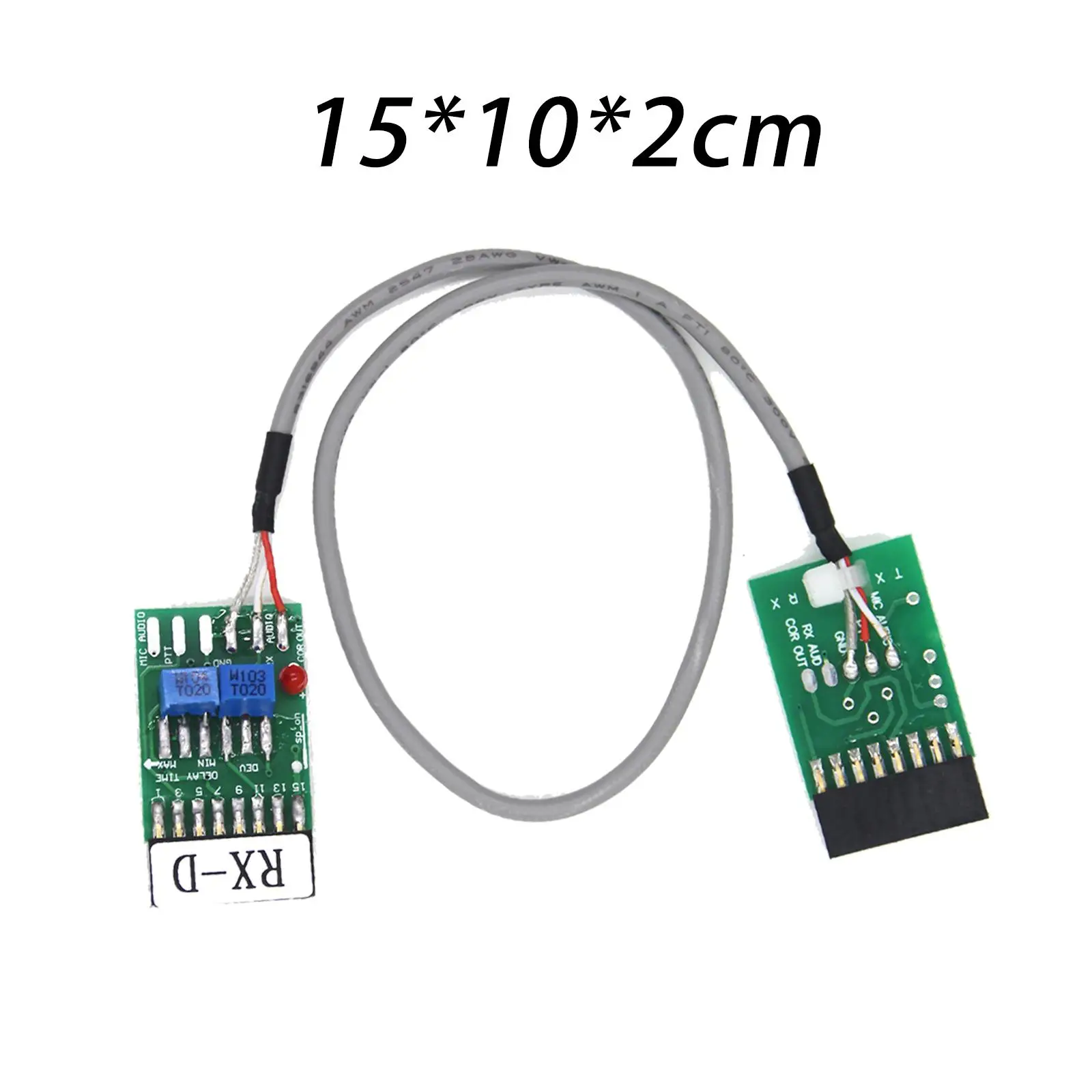 

Compact Radio Relay Station Repeater Connector Cable Direct Replaces Tx-Rx Time