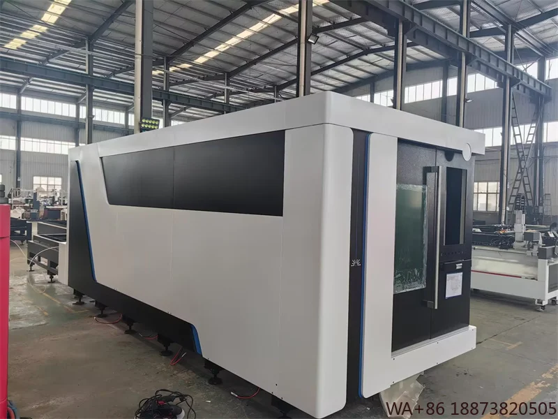 

Cutting Machine 1.5kw 2kw Sheet Metal Art Cutting Machine Metal Cutting Machine 3000*1500mm Enclosed Fiber