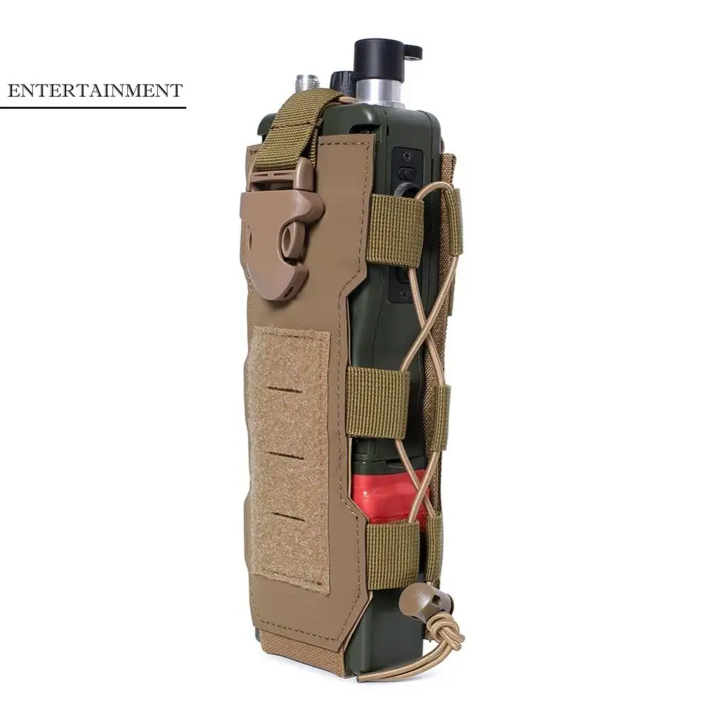 Bolsa para hervidor de viaje al aire libre de tela Oxford, funda multifuncional para cantimplora, bolsa deportiva multifuncional para botellas, negro/verde/caqui