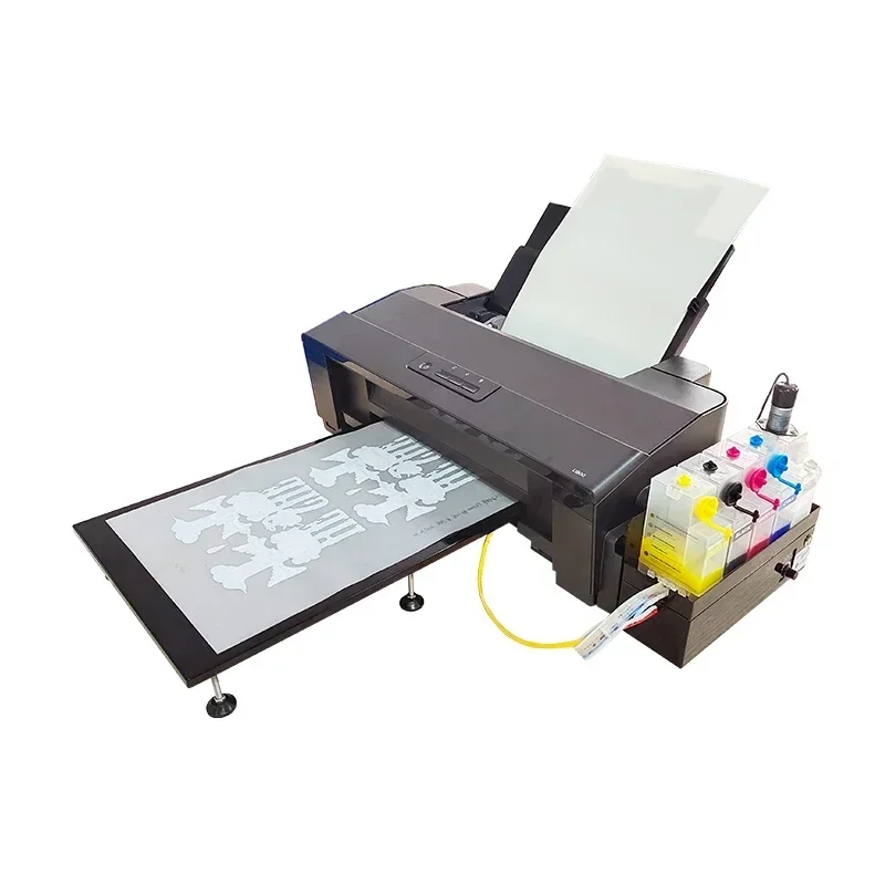 

A3 dtf inkjet machine L1800 economical DTF printer direct print to garment