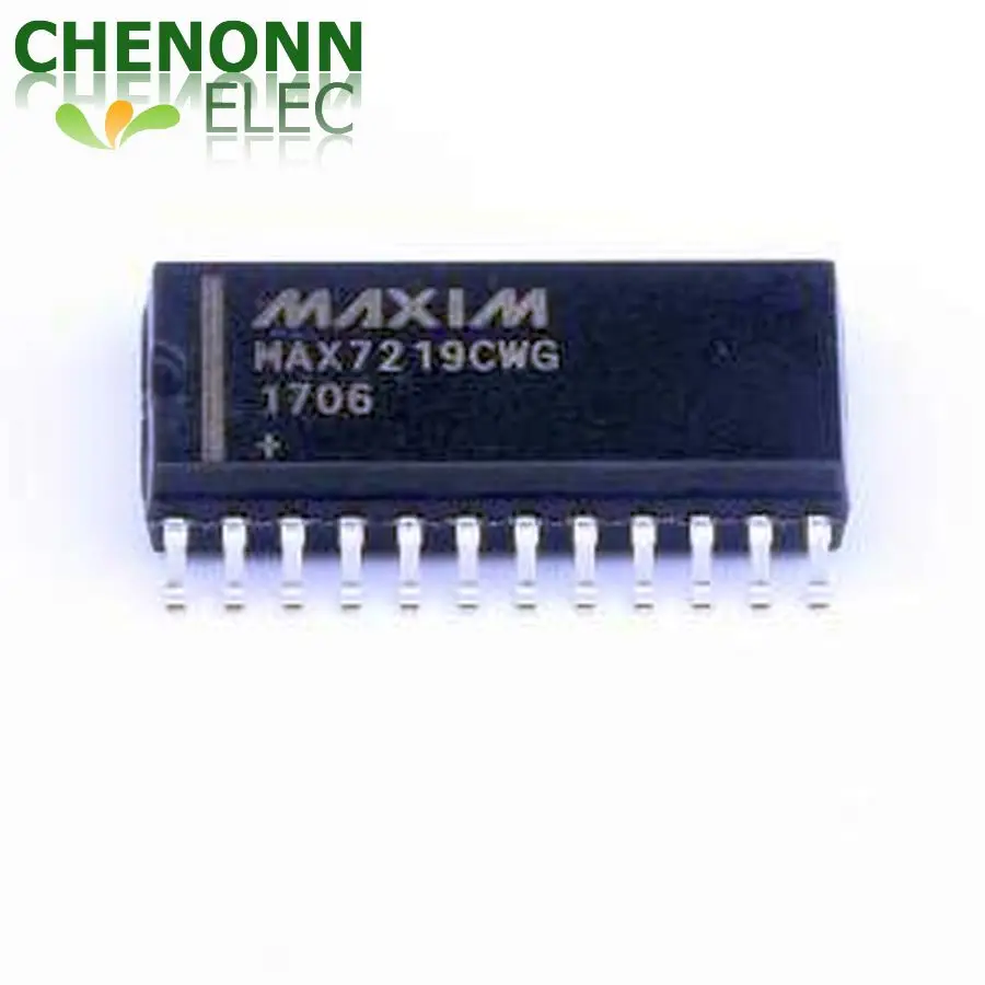 5PCS/LOT MAX7219CWG+T (Power Management)