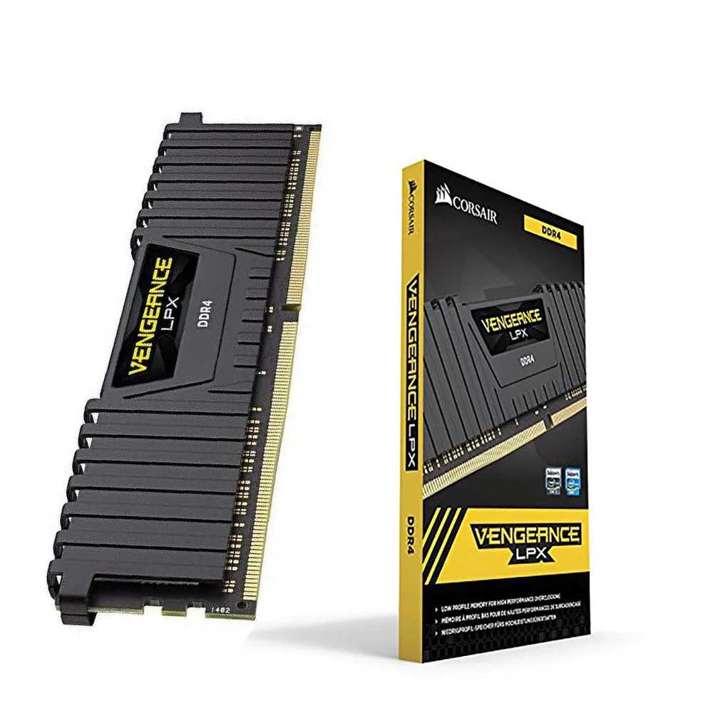 Imagem -06 - Corsair-vengeance Lpx Ram Memory Kit 16gb 2x8gb 32gb 2x16gb Ddr4 3000mhz 3200mhz 3600mhz C16 C18 Amd Intel Desktop