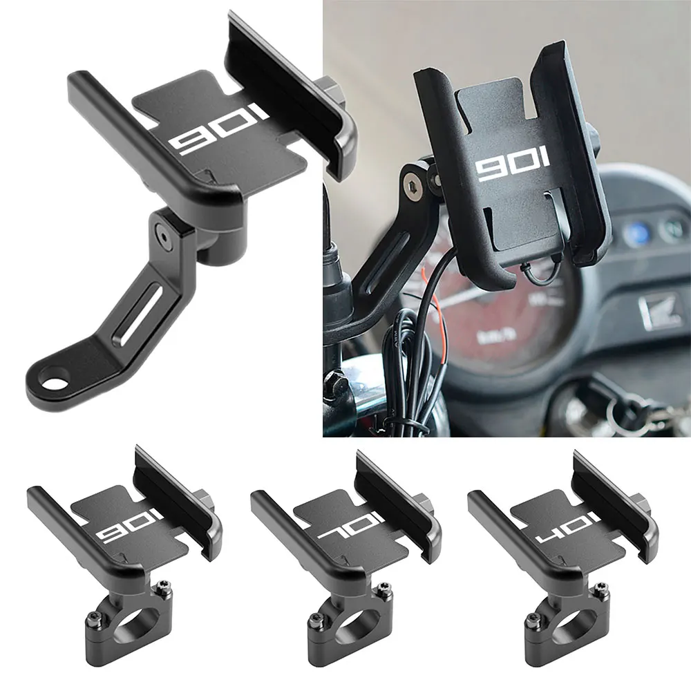 

For Husqvarna Norden 901 Svartpilen/Vitpilen 701 401 Motorcycle Shockproof Phone Mount​ Aluminum Navigation Bracket Accessories