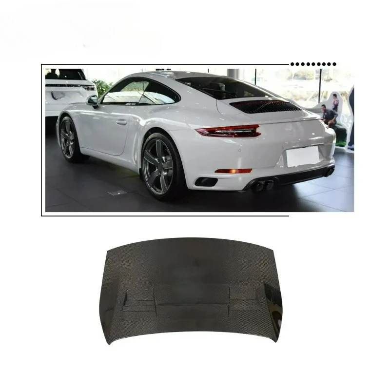 

Premium-Grade FORPorsche 991 Carrera 4 S 2-Door Rear Trunk Cover Pure Carbon Fiber 2013-2018