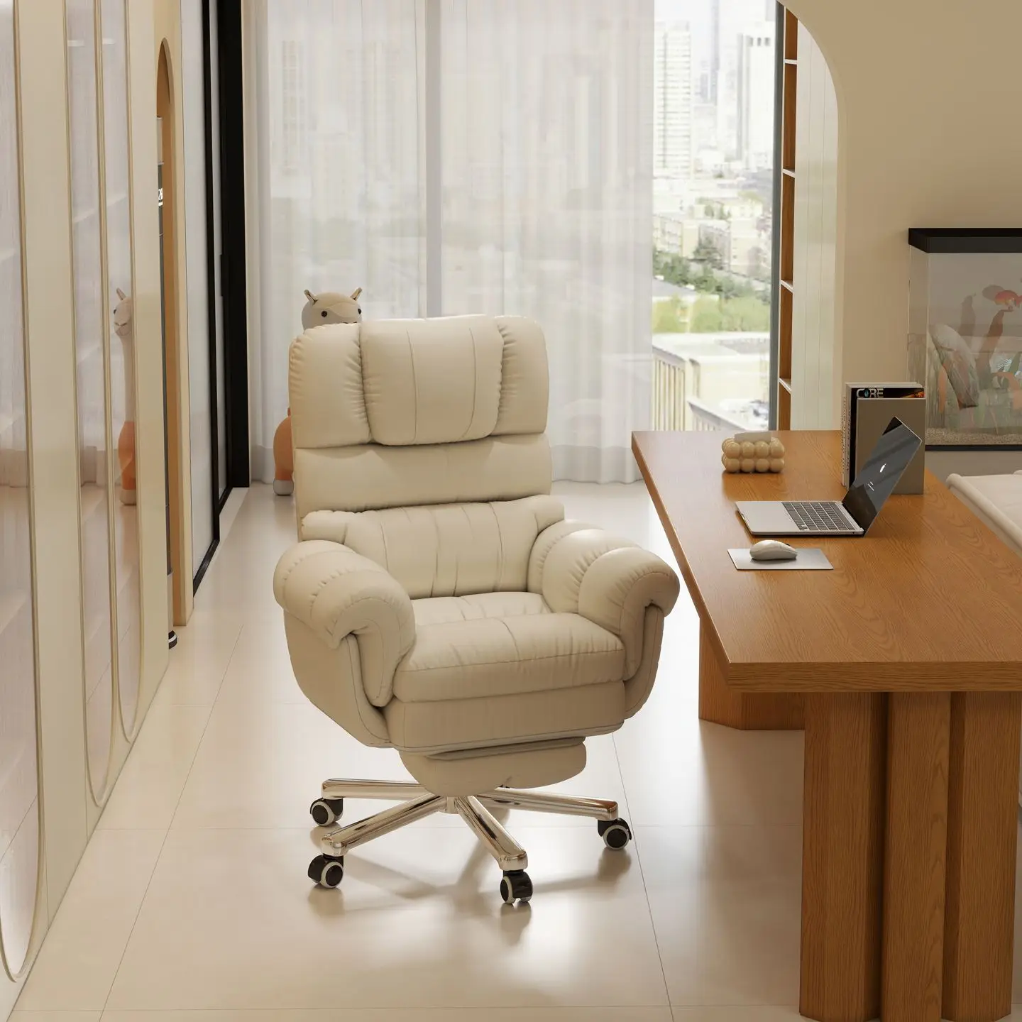 

Computer chair, home, comfortable, sedentary, casual, backrest, reclining, study, office, desk, dormitory, study chair, sofa