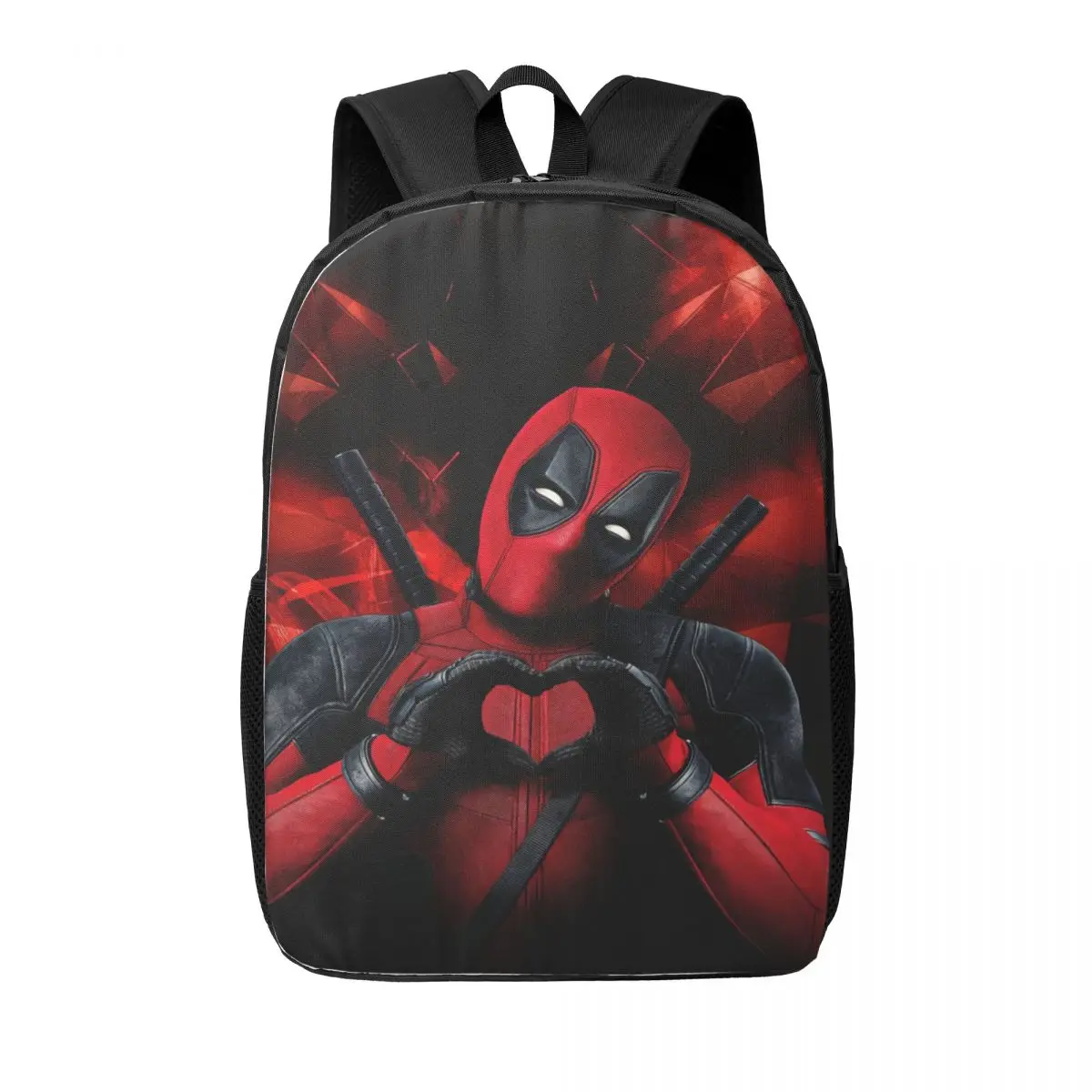 

Custom Deadpool Love Backpacks for Women Men College School Students Bookbag Fits 15 Inch Laptop Bags