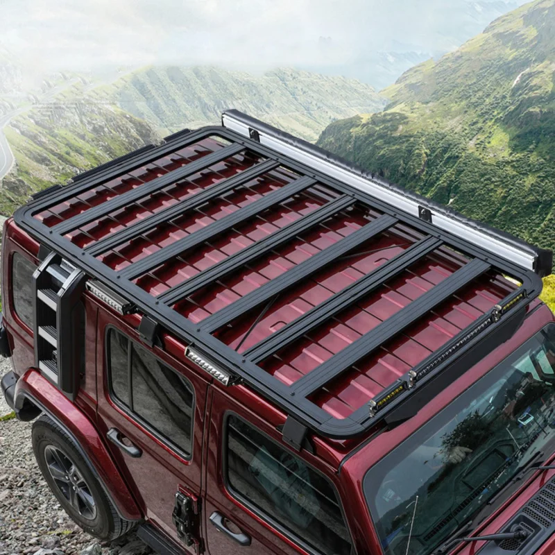 

High Quality 4x4 Aluminum Alloy Roof Rack Platform Cargo Carrier