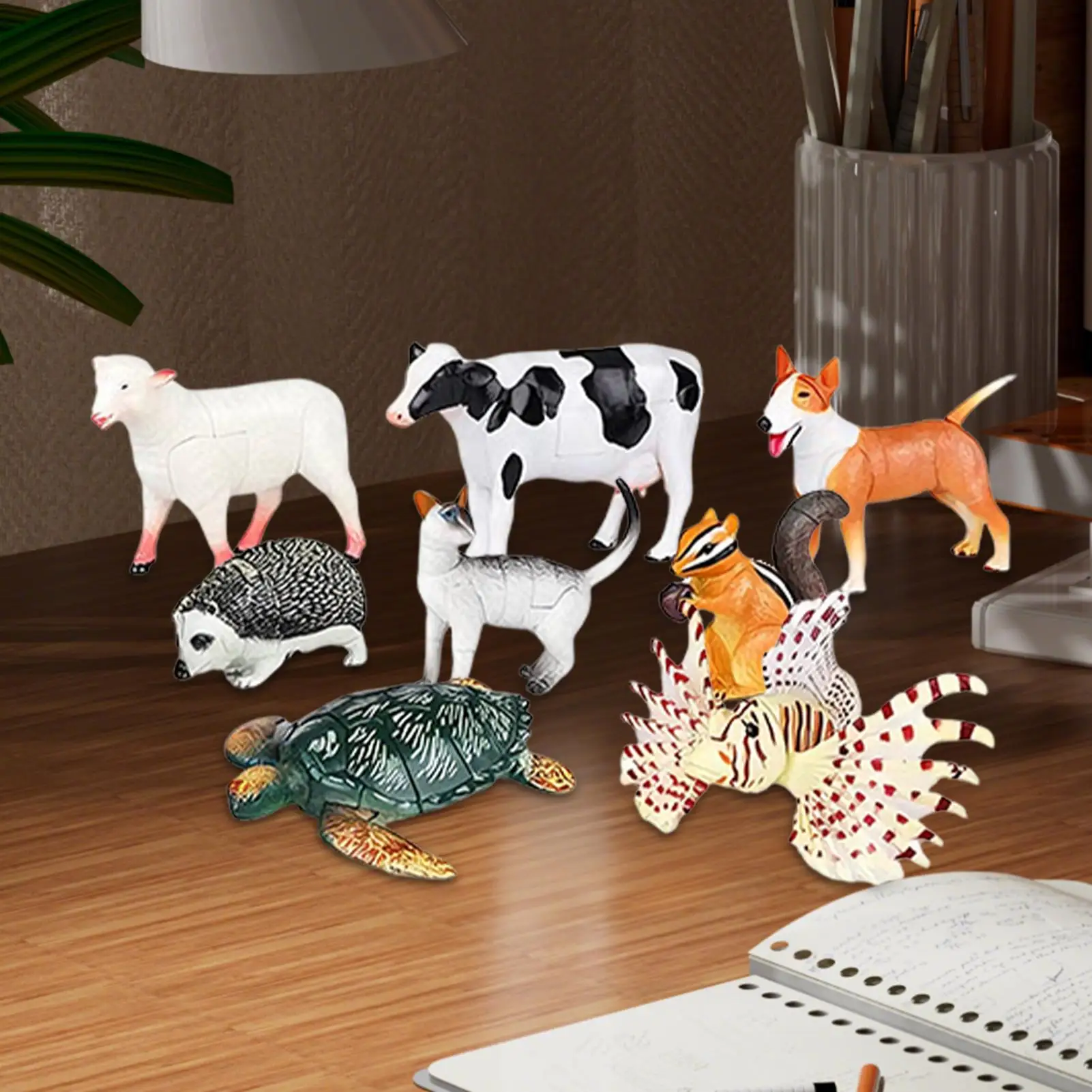 キッズパズル 3D リアルモデル DIY ゲーム 教育用動物パズル 男の子用 クリスマス 誕生日 教室 イースター 旅行 パーティー