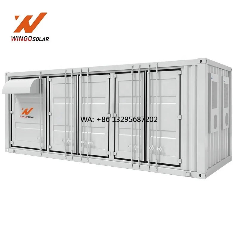 ESS 10FT 20FT 40FT Solar Energy Storage Container with 100KW 250KW 500KW PCS and LiFePO4 Battery Cabinet Air Cooling