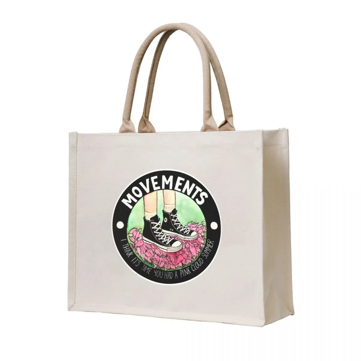 

Movements-Daylily Tote Bag Shopper cloth bag woman Candy bags