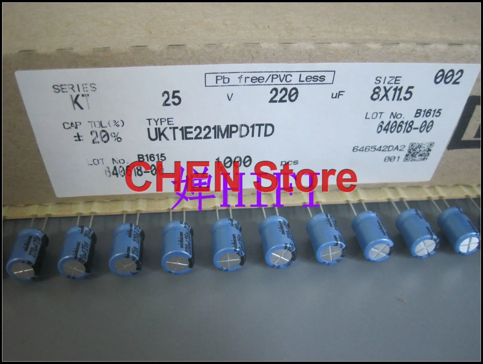 20/50PCS NICHICON Audio KT 6.3V 1000UF 16V 25V 35V 50V 0.33UF 0.47UF 1UF 3.3UF 4.7UF 10UF 22UF 33UF 47UF 100UF 220UF 330UF 470UF