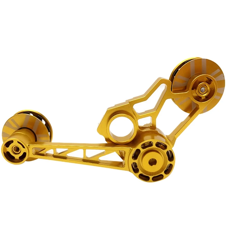 

Ultralight Bicycle Rear Derailleur Tensioner 2/6 Speeds Aluminium Alloy Chain Tensioner for Brompton Gold