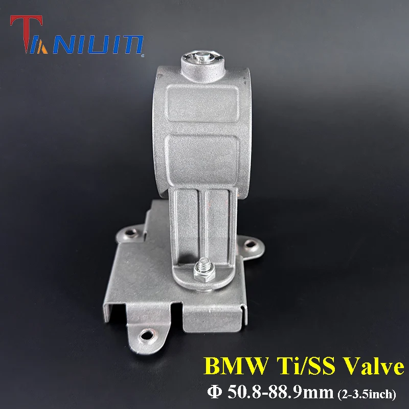 51-89mm Exhaust with Valve Titanium/Stainless Original Control Valve Body Exhaust Electric Cutout Valve for BMW