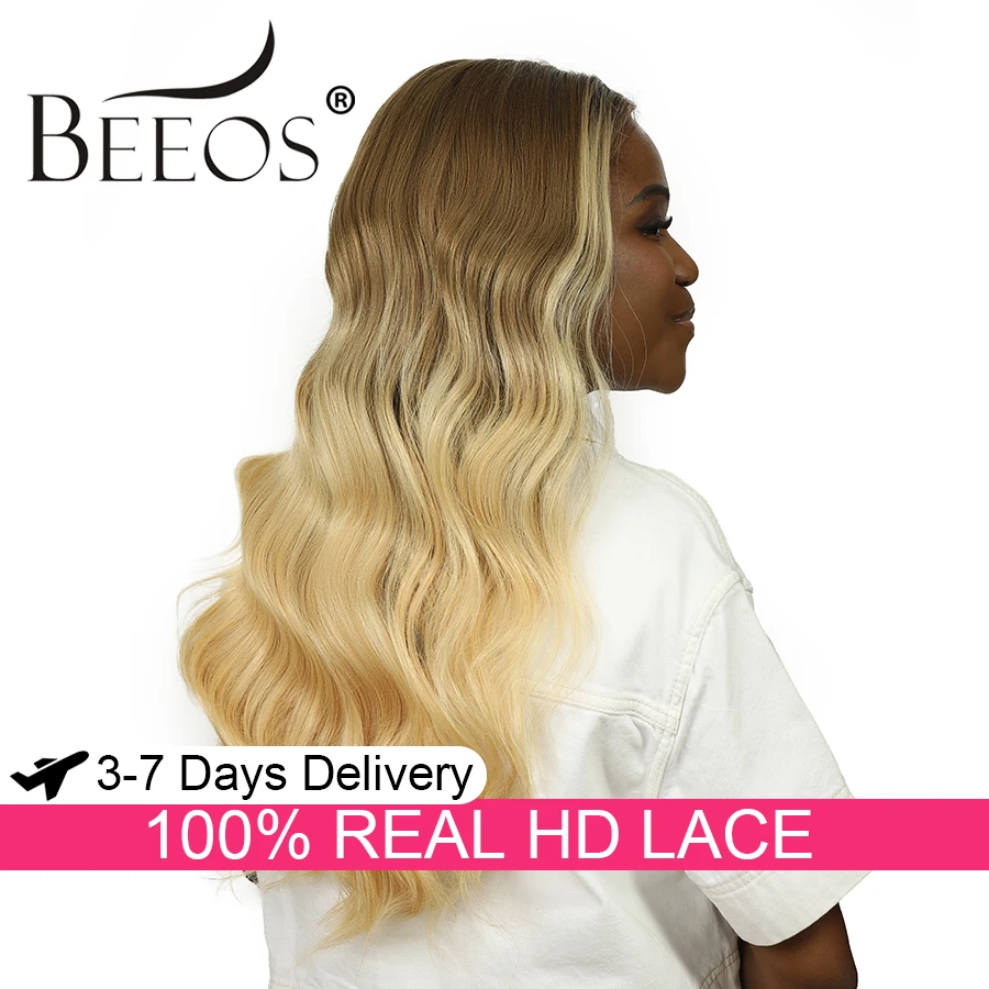 

Gluless 5x5 HD Lace Closure Wigs Raw Hair Body Wave Human Hair Wigs Quick Qeave Wig Wear & Go Colored Deep Part 100% Human Hair