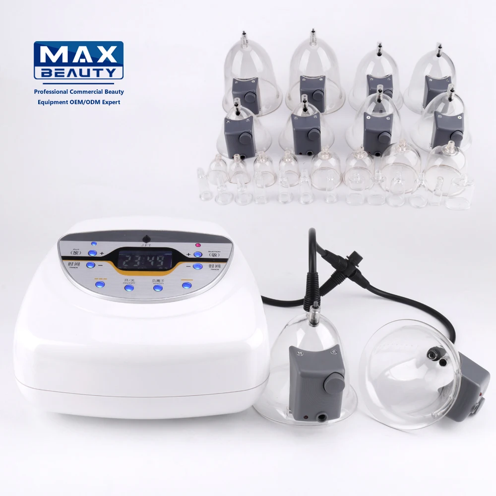 26 Cups Massager Vacuum Breast Enhancement Therapy Vacuum Therapy Buttocks Lifting Machine Butt Lift Machine Vacuum